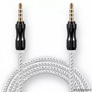 챈스몰  차량용 케이블 스피커 연결 선 AUX선 단선방지 잭