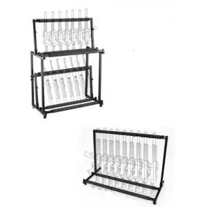 총기 보관함 서바이벌 라이플 거치대 전동건 비비탄총 랙 정리 진열 안전