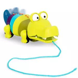 돌 아기걸음마 줄달린 악어 끌고다니는장난감 보조 균형감각 1살