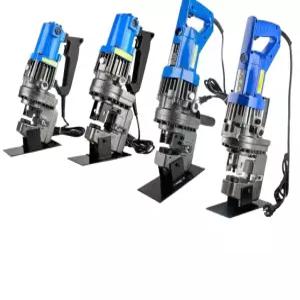 전동 유압 펀칭기 천공기 타공기 휴대용 강판 철판 앵글 스틸 구멍 각도 절단기 고속