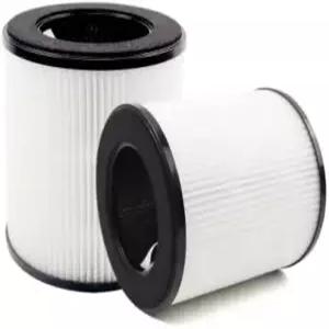 알리들 B-D02L 트루 필터 세트 무카 및 코이오스 정수기와 호환 3-in-1 H13 교체 2팩