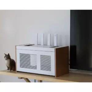 셋탑박스 정리함 숨기기 가리개 티비선정리함 벽걸이