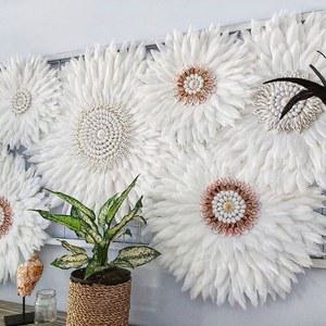 깃털 플라워 옷가게 라텍스 가벼운 파란색 장식 침실 28CM 거실방 페인트