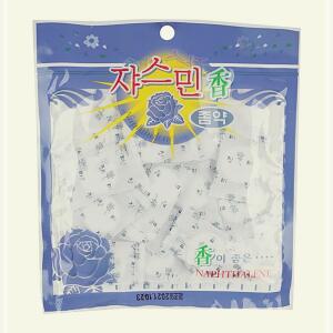 [2개구성] 나프탈렌 10개 세트 방지 벌레 좀 부직포 쟈스민 60g 장미 약 LWA0807F