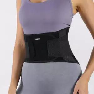 보호대 허리 여자 압박 운동 산후 메쉬 찍찍이