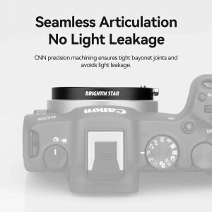 브라이트인 스타 수동 렌즈 컨버터 링 LM-GFX 카메라 어댑터 28mm M 마운트에서 후지필름