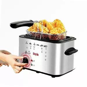 전기튀김기 돈까스 치킨 튀김통 소형 가정용 닭튀김 핫도그 분리솥