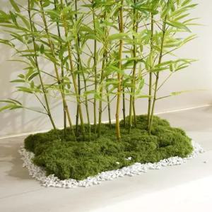 인조 대나무 울타리 가림막 설치 야외 장식품 조경 장식