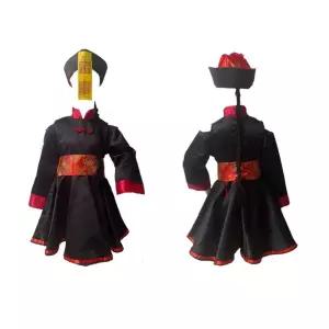 강시 의상 좀비 튬 할로윈 프레 연극 파티