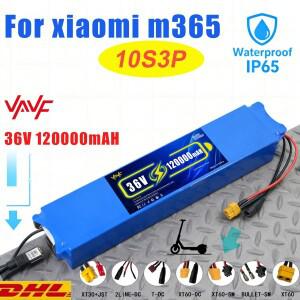 공장 직판 36V 10S3P 120Ah 18650 리튬 배터리 팩 500W 고출력 M365 BMS