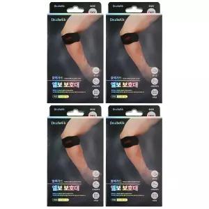 닥터체크 플렉가드 엘보 보호대 (1내입X4개) 팔꿈치보호대 좌우겸용 프리사이즈 1083