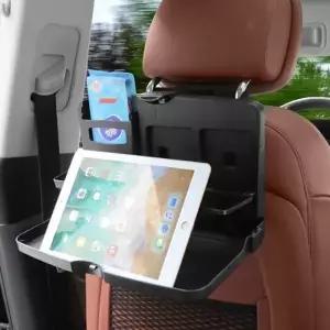 (선택 뒷좌석받침대)자동차 차량용 뒷좌석 받침대 선반 트레이 테이블 책상 접이식 거치대