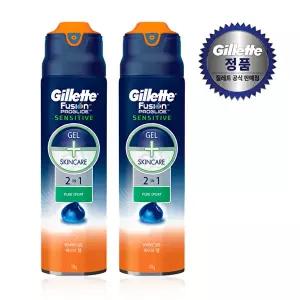 [질레트]질레트 센서티브 퓨어스포츠 쉐이빙젤 170g 2개