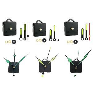 AA 배터리 벽시계 메커니즘 수리 도구 DIY 자동 형광 운동 액세서리 빛나는 석영