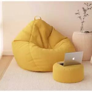 원룸 1인용 좌식 인용 카키 미니 다리없는 패브릭 모찌 17Color