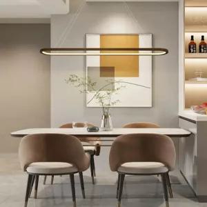 식탁등 우드 주방 아일랜드식탁 조명 LED 램프