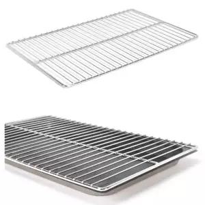 무코팅 스텐 오븐전용 그릴망 캠핑 석쇠 그릴 그리들