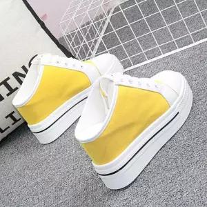 슬리퍼 운동화 통굽 슬립온 여성 키높이 뮬 슈즈