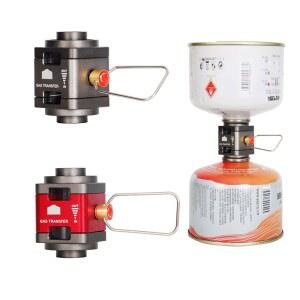 비주얼 캠핑 컬렉션 탱크 어댑터 탱크 밸브 어댑터 리필 이소부탄/ 가스 가스 야외 충전 가스 상호 1 변환기