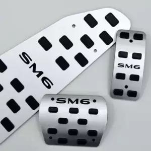 페달 튜닝 용품 SM6 논슬립 오토 차량 커버 자동차페달커버 스파크페달 브레이크페달커버