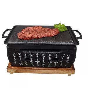 미니 구이 돌판 불판 논스틱 구이판 화로 고기판 플레이트