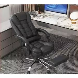 사무실 안마 의자 전신 컴팩트 휴식 게이밍 체어 CEO 기본 스툴 블랙