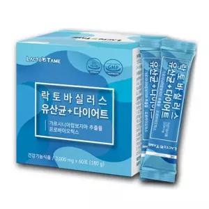 락토바실러스 유산균 플러스 60포 17종 유산균과 가르시니아 추출물 함유