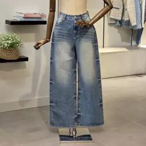 [대구백화점] [반에이크]크랙 로우 데님 팬츠(VB53DLU301W)