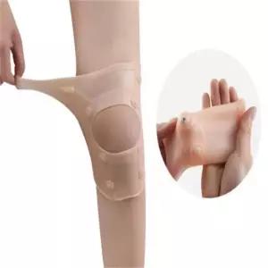 축구 헬스 운동 실리콘 자석 패드 무릎 스쿼트 등산 아대 보호 보호대 용품 1p