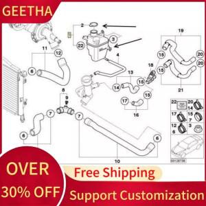 2001-2006 BMW 미니 원쿠퍼 R50R52 MK1 1.6 실리콘 라디에이터 냉각수 호스 튜브 파이프 키트