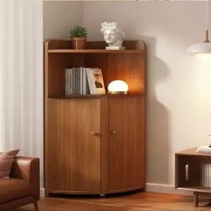 코너 수납장 선반 모서리장 삼각 책장 틈새장 삼각형 진열장 거실장