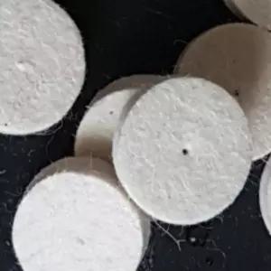 양모 생크 기술 타일 귀금속 대리석 반지 표면 펠트 유리 버핑 세공 석재 목걸이 라운드 제작 연마 휠패드 연삭