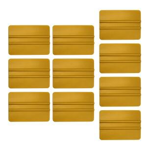 황금 탄소 섬유 필름 비닐 포장 스크레이퍼 자동차 창 색칠 도구 스티커 버블 A62 10 개