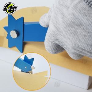 클리제 비닐 랩 갭 커터 자동차 랩핑 도구 필름 적용 엣지 커팅 나이프 (예비 칼날 10개 포함)