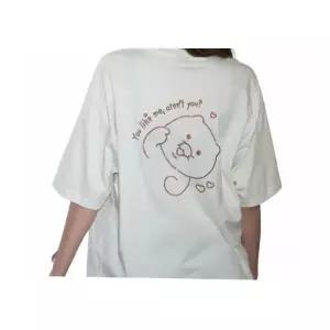 [매장정품] CPGN STUDIO [CPGN X 카카오프렌즈] 큐티 춘식 자수 반팔티 크림 KAFSA14