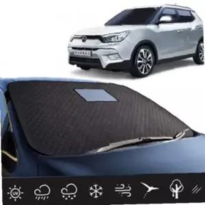 티볼리전용 차량 앞유리 햇빛 성에 가리개 발수코팅