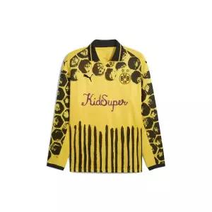 푸마 PUMA 키드슈퍼 BVB LS 레트로 셔츠 KidSuper Retro 남방 78275302 419270