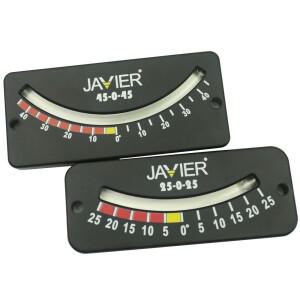 저렴한 경사각 측정기 각도기 틸트 레벨 미터 게이지 25-0-25 경사계 45-0-45 야외 라이딩용 유리관