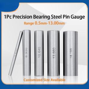 1Pc, 핀 게이지, 플러그구멍맞춤형 범위 0.5~13.00mm, 단계 0.001mm, 목공, 검사, 기계 및 측정용 도구