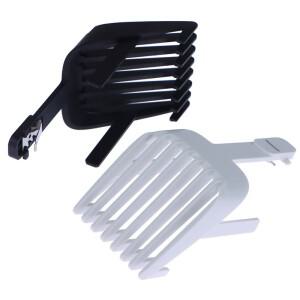 Enchen 부스트 헤어 클리퍼 또는 샤프 3S 액세서리용 조정 가능한 플라스틱 빗, 위치 제한 블랙 화이트