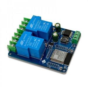 1Pc DC7-285V 전원 공급 장치 WIFI Bluetooth 2 채널 30A 릴레이 모듈 개발 보드 ESP32 보조