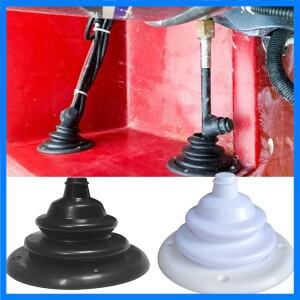 105mm 보트 리깅 와이어 하네스 스티어링 스로틀 시프트 케이블 부츠 보트 고무 케이블 그로밋 보트 요트 D