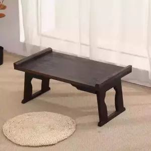 오동나무 소반 레트로 테이블 다과상 좌상 소형 전통