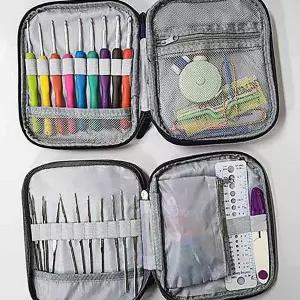 오너클랜 케이스 코바늘 가방포함 뜨개바늘 세트 재료