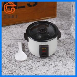 1:12 미니 밥솥 모델 인형 집 미니어처 주방 가전 바비 블라이스 인형 음식 액세서리 장난감