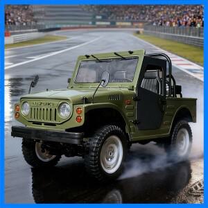 WPL RC 자동차 C84 2.4G 무선 조종 스즈키 크롤러 오프로드 트럭 픽업 취미용 장난감 성인 및 어린이 선물