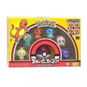 [JHM3Q0UQ_51CS]포켓 포켓몬 페이스 피규어 6종세트 B타입