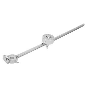 토치 서클 커터 컴퍼스 롤러 가이드 스테인리스 스틸 산소 용접 절삭 공구 액세서리 눈금자 장착 G01-100