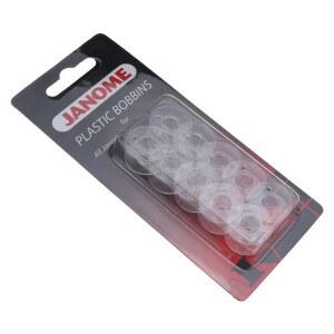 니팅머신 JANOME 플라스틱 보빈 x10 모든 Janome 가정용 모델 200122005 패킷