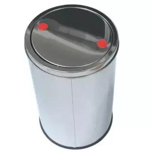쓰레기통 스텐 무소음 20리터 페달 휴지통 WFLX7SZ